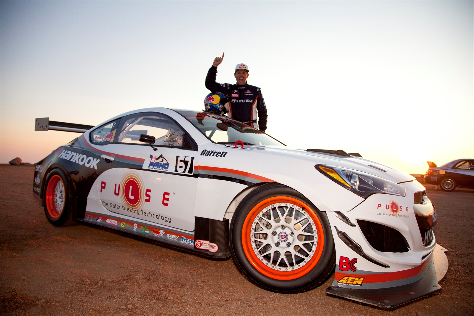 Rhys Millen Wins 2WD Time Attack Class at 2012 Pikes Peak Hill Climb in RMR Genesis Coupe Rhys Millen Wins 2WD Time Attack Class at 2012 Pikes Peak Hill Climb in RMR Genesis Coupe