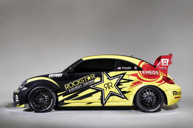 The 2014 Rockstar Energy Drink Beetle // CREDIT: Volkswagen