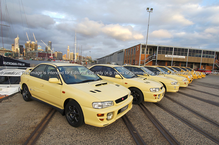 A Group of Subaru of Club Spec 4 & 5 Models