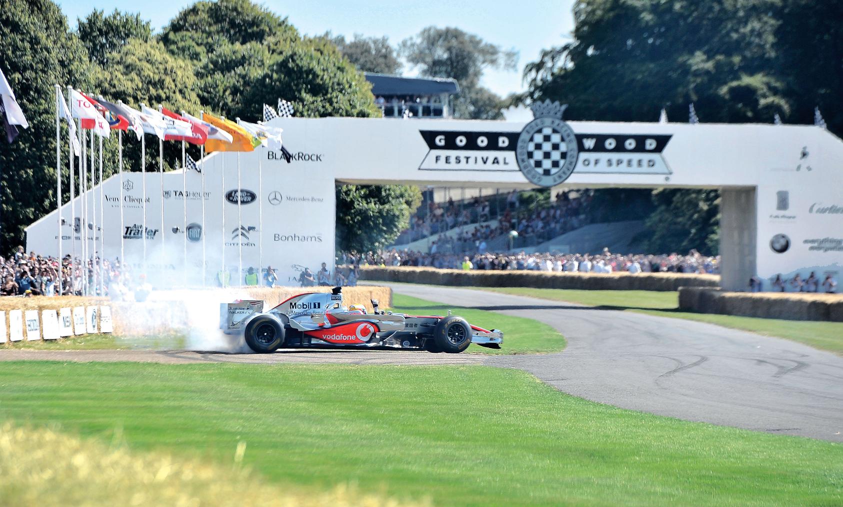 F1 CArs at Goodwood Festival of Speed