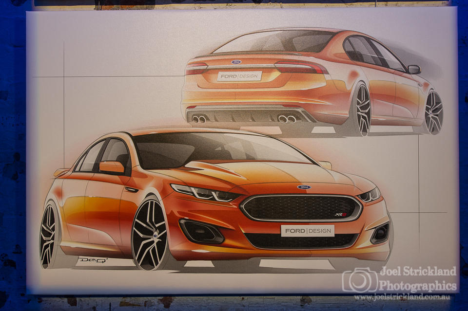 Outside the Oval - Ford Australia - Exhibition - 1000 Pound Bend Gallery - October 2014