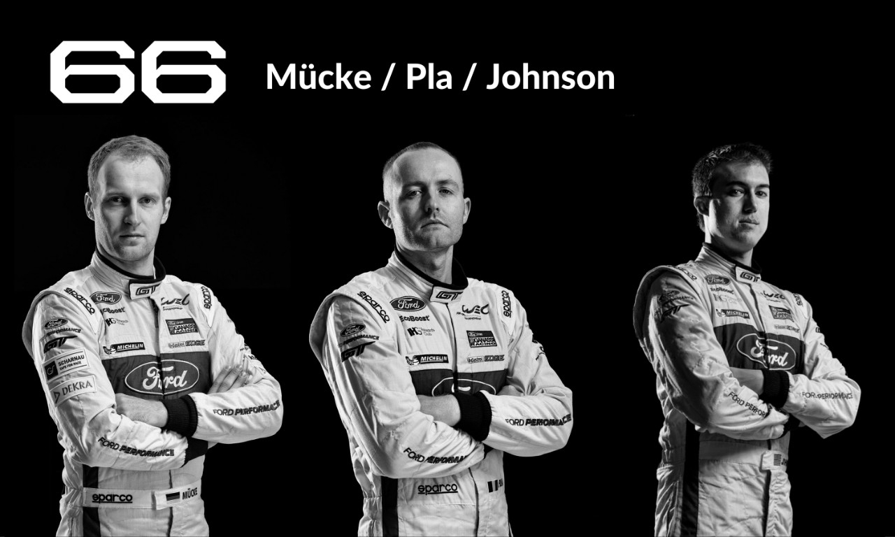 Le Mans Drivers #66 Mücke/Pla/Johnson