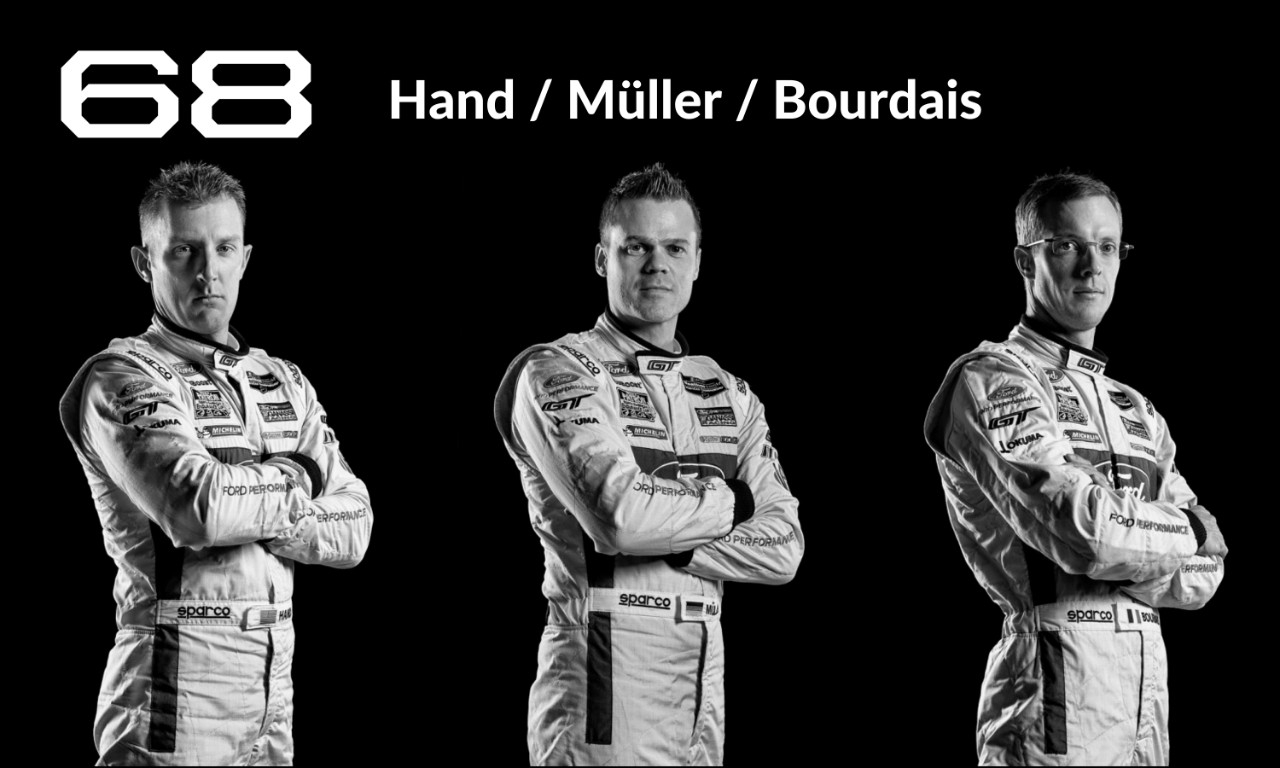 Le Mans Drivers #68 Hand/Müller/Bourdais