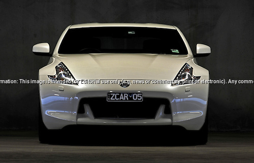 The 370Z inside car park