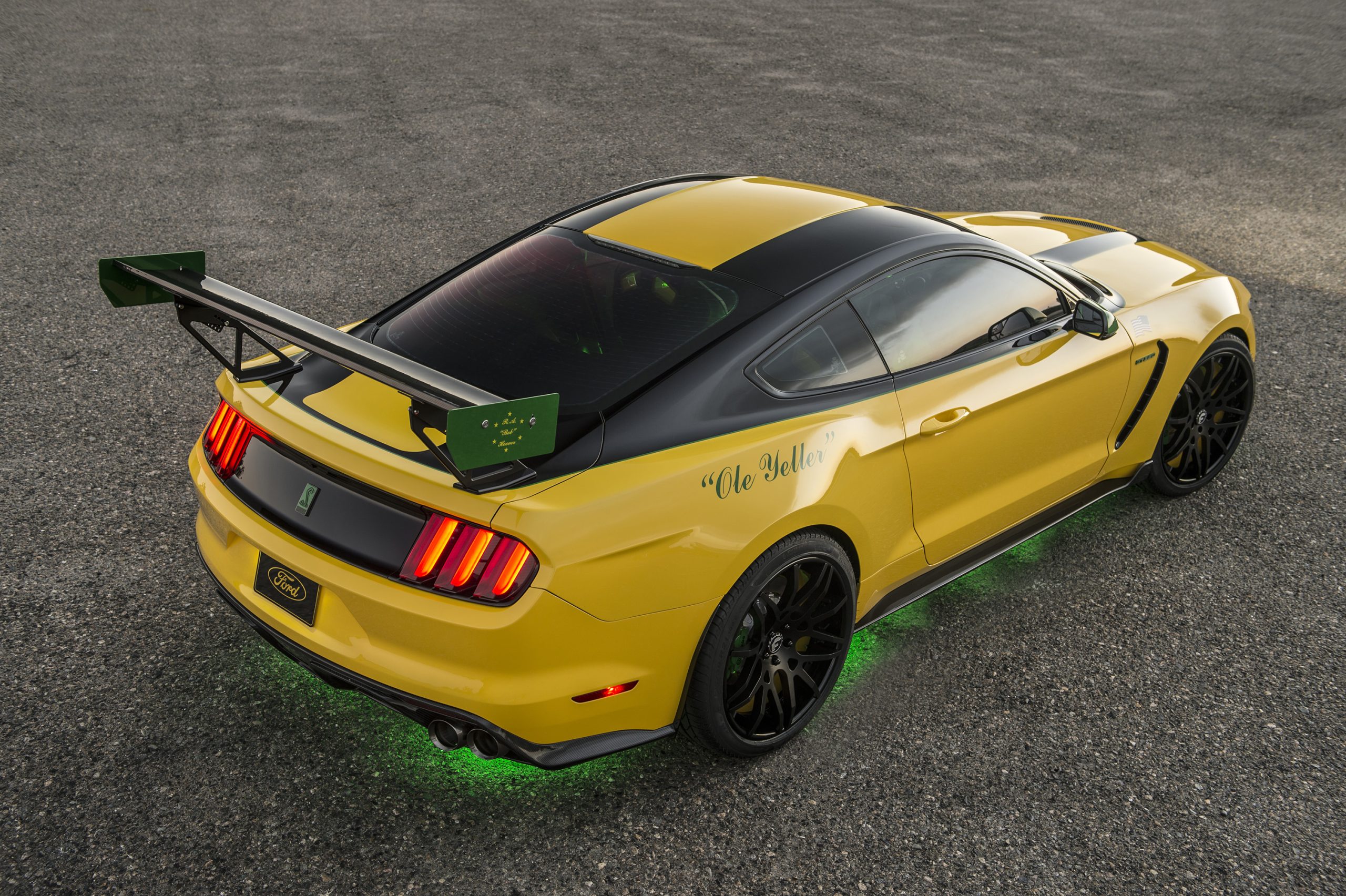 The Ford “Ole Yeller” Mustang 