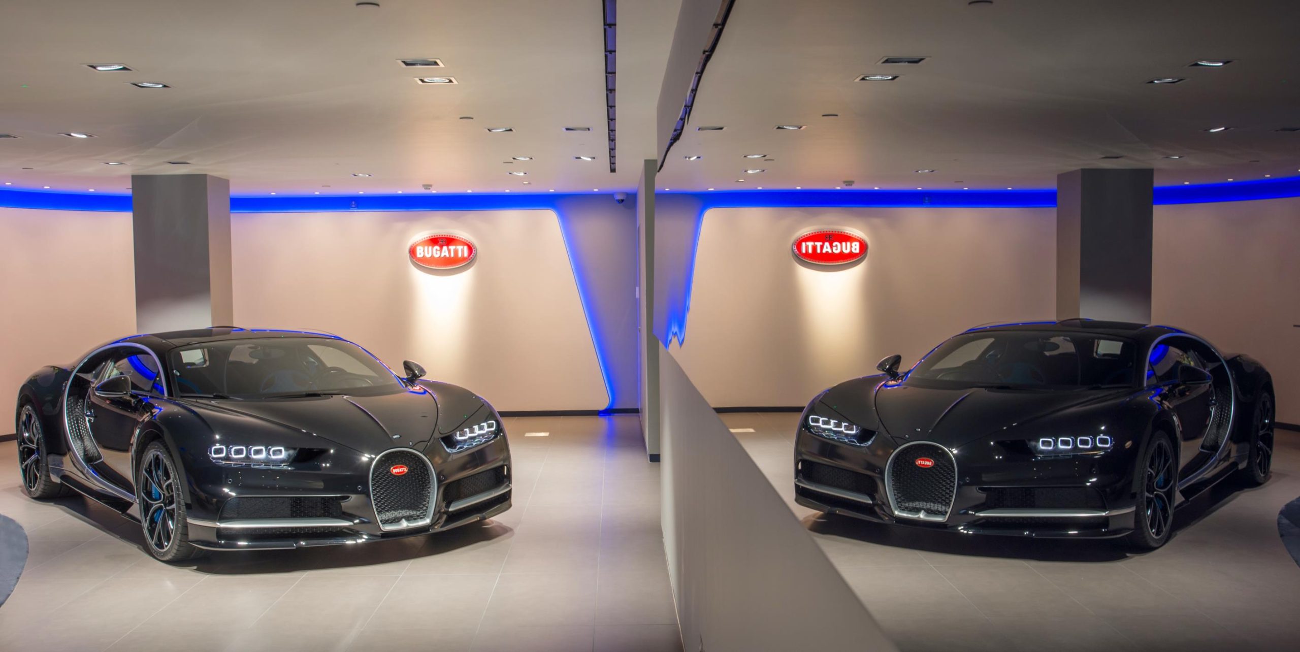 H R Owen Bugatti Showroom