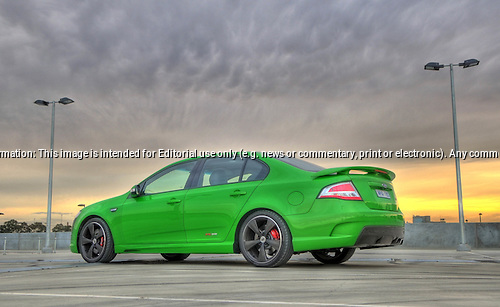 Ford FPV F6 HDR Images at Sunset