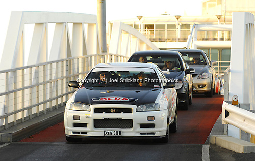 Jeff Beable & Nerida Beable - Nissan Skyline GT-R V Spec N1 - Arrive off the Spirit of Tasmania into Devonport
