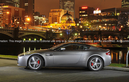 Aston Martin by the River lit by SB800's