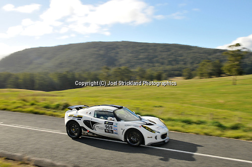Dean Evans in his Lotus Exige 260 Cup