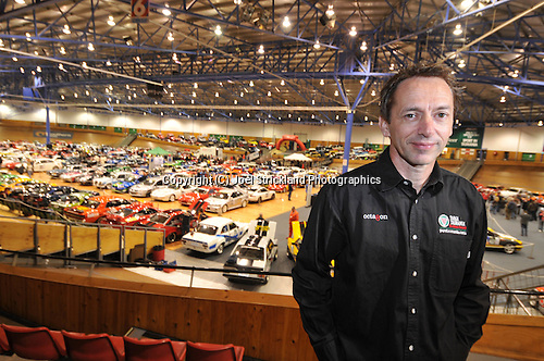 Mark Perry Targa Tasmania Event Director at the Targa Expo at the Silverdome