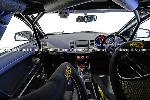 Inside of Race Car