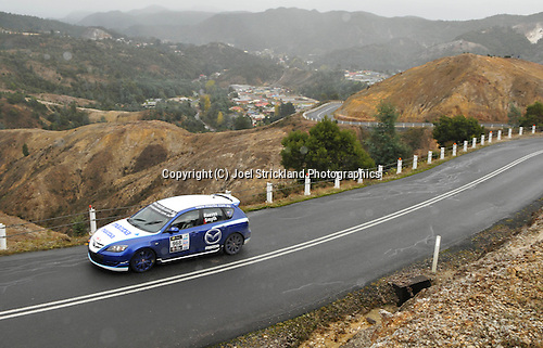 Brendan Reeves climbs through the hills of Queenstown