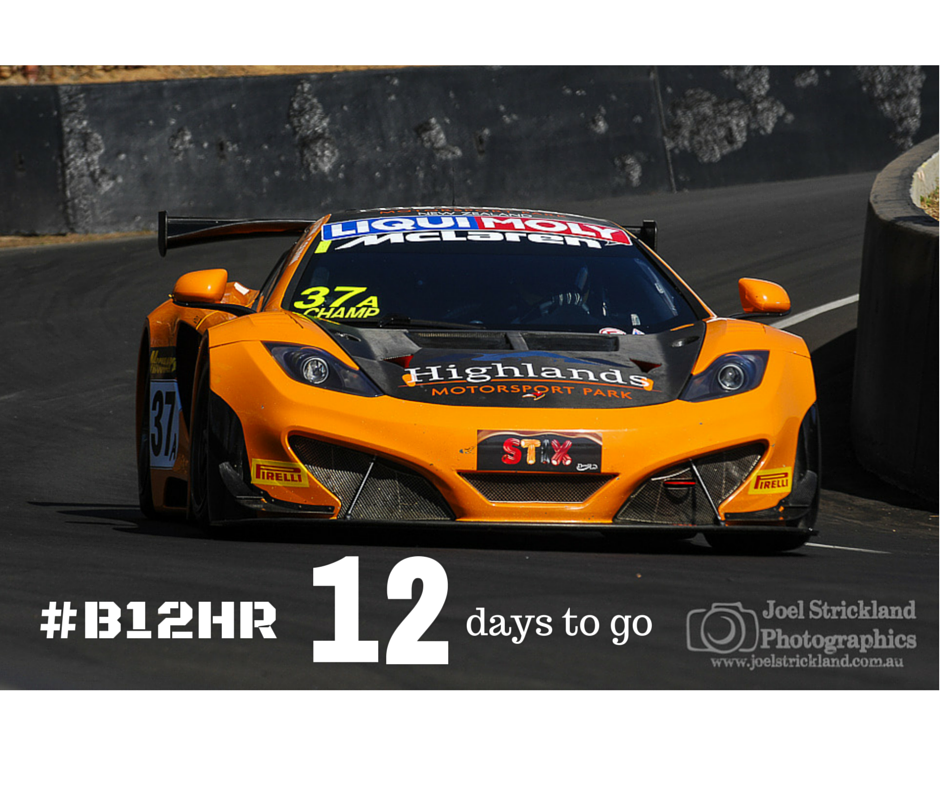 Bathurst 12hr Mclaren MP12C VIP petfoods