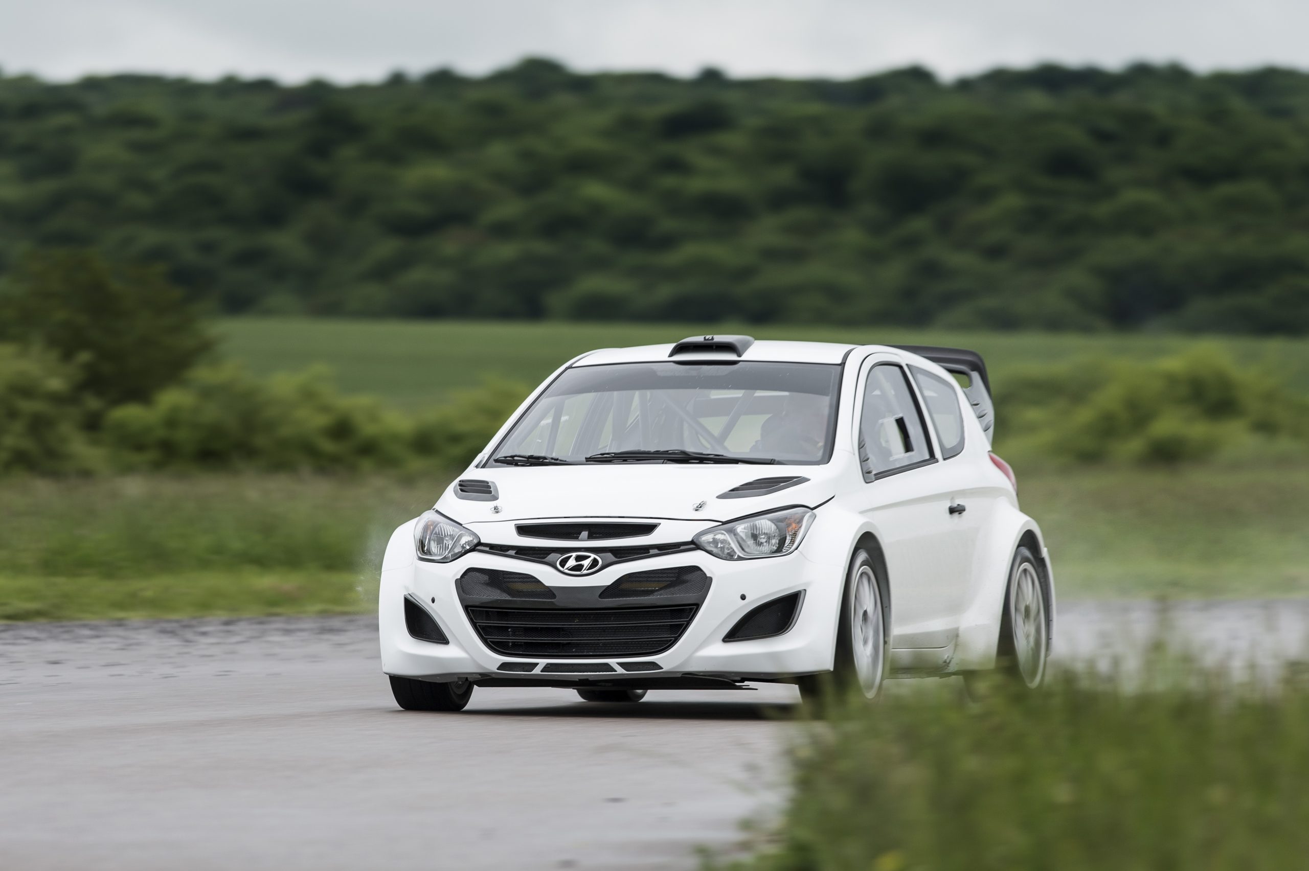 HYUNDAI I20 WRC Test