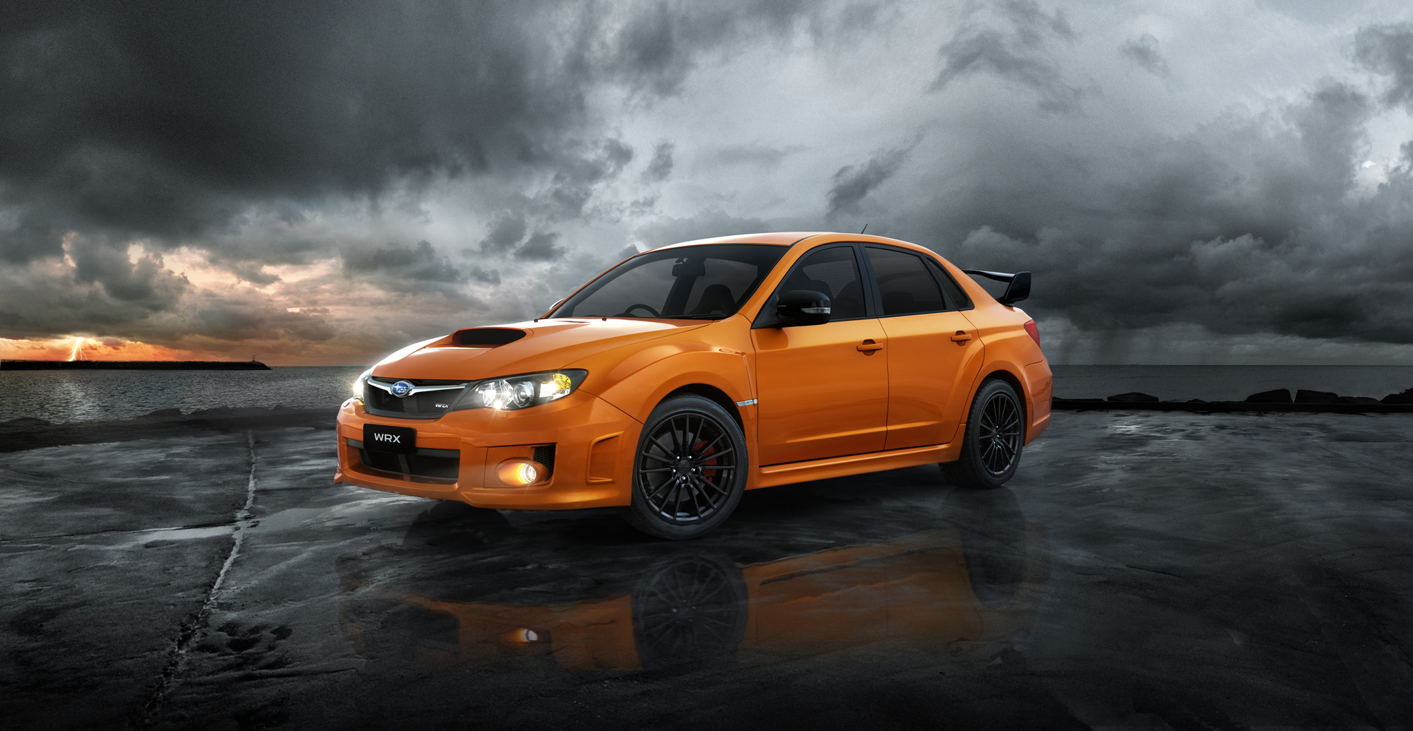 Subaru Impreza WRX Club Spec Special Edition in Tangerine Orange