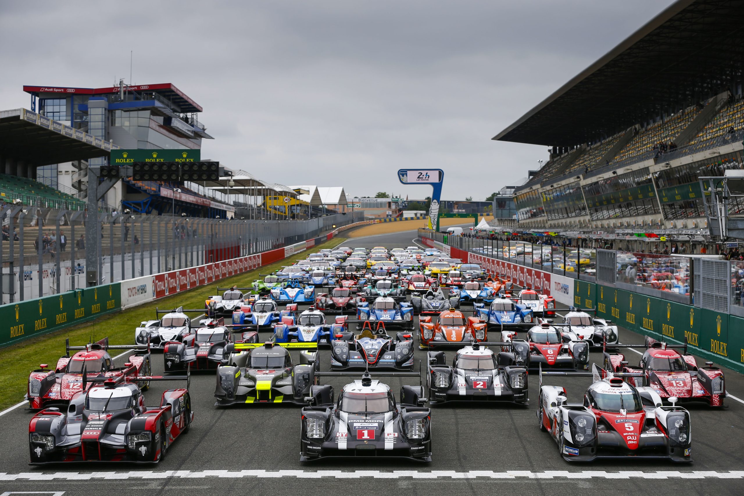 Le Mans 2016 grid