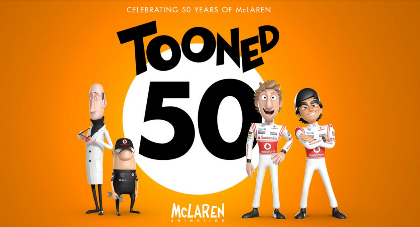 McLaren Formula 1   Tooned is back