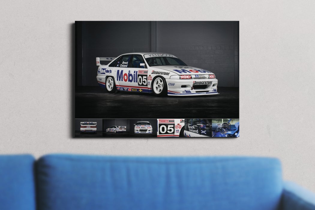 PHOTOGRAPHIC PRINT - 1993 HOLDEN VP COMMODORE TOURING CAR - MULTI IMAGE - Image 2
