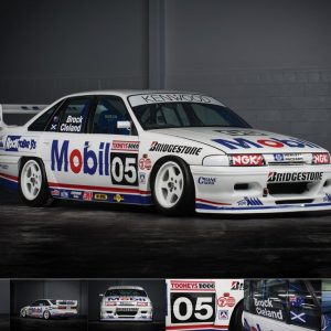 PHOTOGRAPHIC PRINT - 1993 HOLDEN VP COMMODORE TOURING CAR - MULTI IMAGE