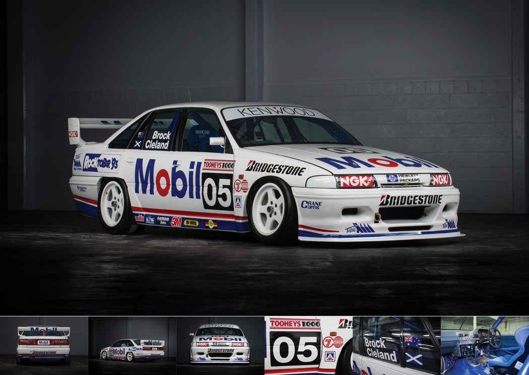 PHOTOGRAPHIC PRINT - 1993 HOLDEN VP COMMODORE TOURING CAR - MULTI IMAGE