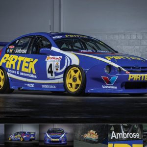 PHOTOGRAPHIC PRINT - 2001 AU FORD FALCON TOURING CAR - MULTI IMAGE