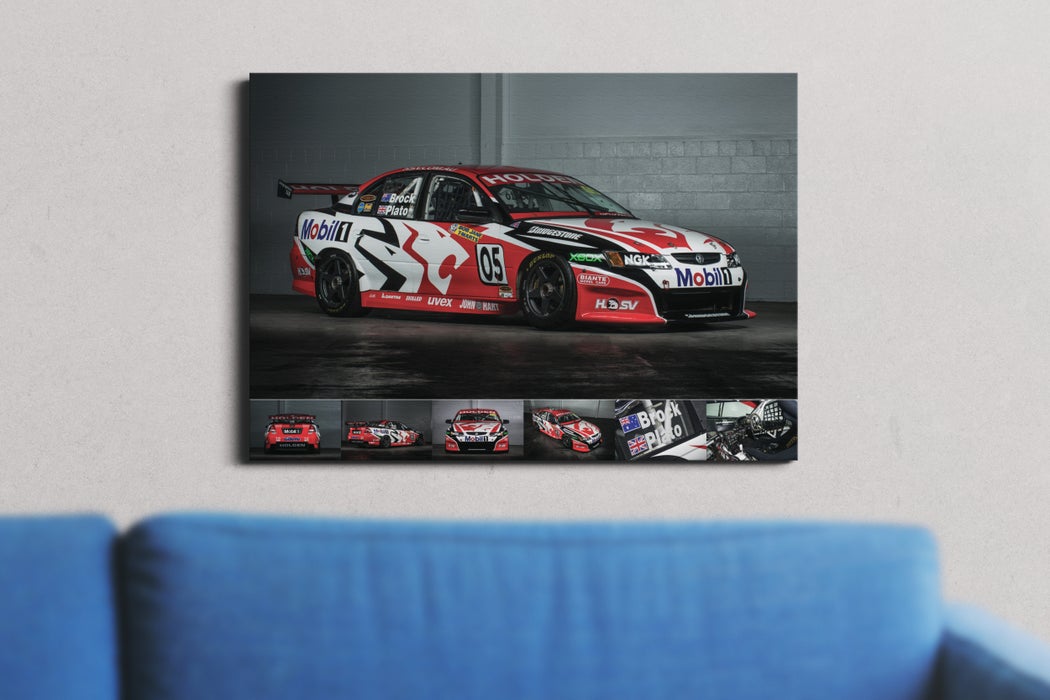 PHOTOGRAPHIC PRINT - 2004 VY HOLDEN COMMODORE TOURING CAR - MULTI IMAGE - Image 3