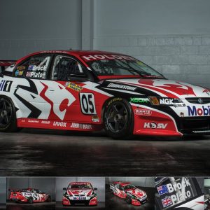 PHOTOGRAPHIC PRINT - 2004 VY HOLDEN COMMODORE TOURING CAR - MULTI IMAGE