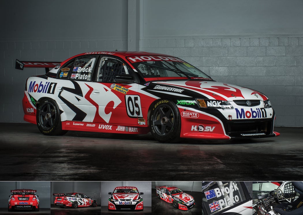 PHOTOGRAPHIC PRINT - 2004 VY HOLDEN COMMODORE TOURING CAR - MULTI IMAGE